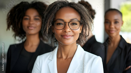 Professional women smiling ...