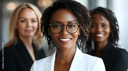 Professional women smiling ...