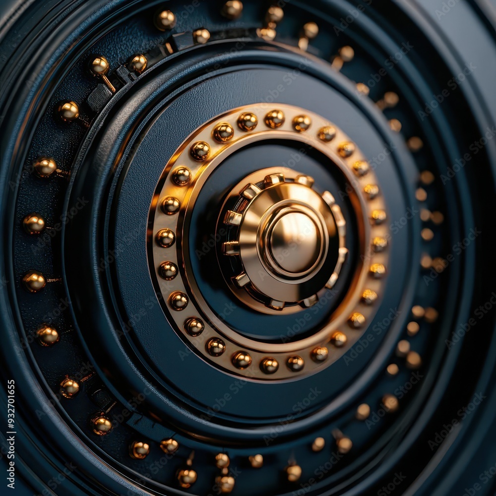 Vault with stocks being deposited, safe investment for the future, 3D illustration Vault with stocks being deposited, safe investment for the future, 3D illustration