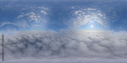 HDRI Perfect Sky Equirectangular Panorama 9