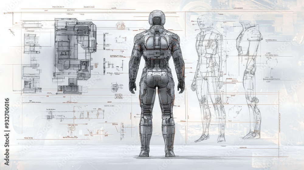 Cyborg Blueprint. Cyborg Blueprint.