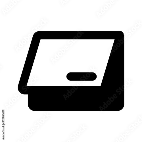 passbook glyph icon