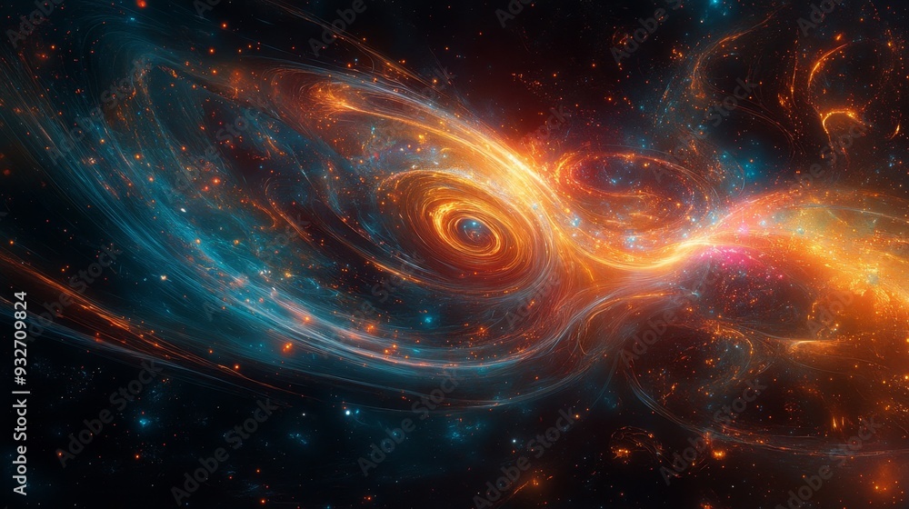 Cosmic Swirl. Cosmic Swirl.