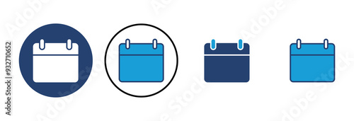 Calendar icon vector. Calender symbol. calendar vector icon