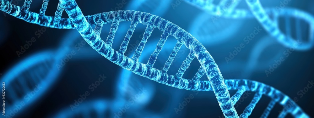Genomic analysis software, displaying complex data, on a digital screen, soft blue light Genomic analysis software, displaying complex data, on a digital screen, soft blue light