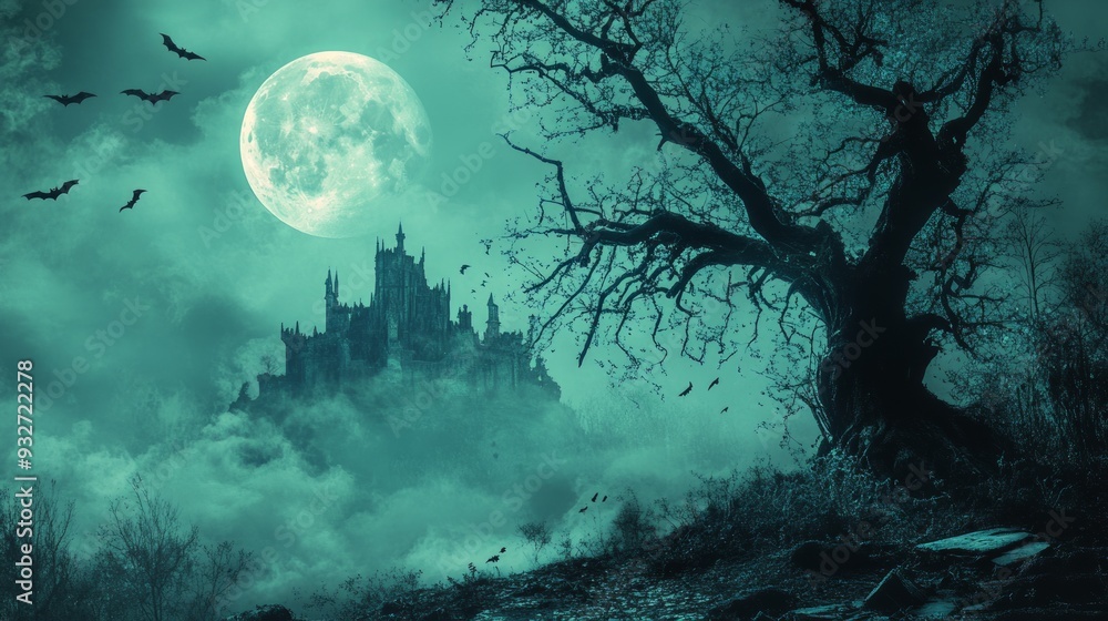 The concept of halloween day and national pumpkin day. Background for banner, ads, wallpaper, business, invitation, and many more The concept of halloween day and national pumpkin day. Background for banner, ads, wallpaper, business, invitation, and many more