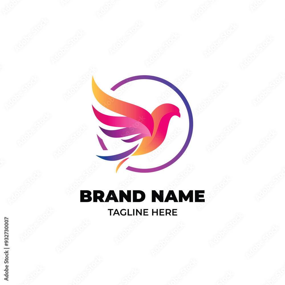Bird logos related to aviation, shipping, technology, public services, fashion, environment and education Bird logos related to aviation, shipping, technology, public services, fashion, environment and education