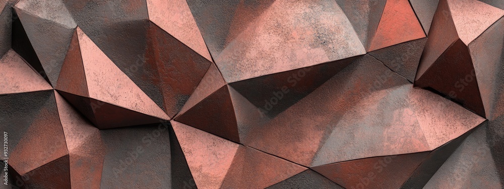 Abstract triangles, earth tones, natural texture, soft backlight Abstract triangles, earth tones, natural texture, soft backlight