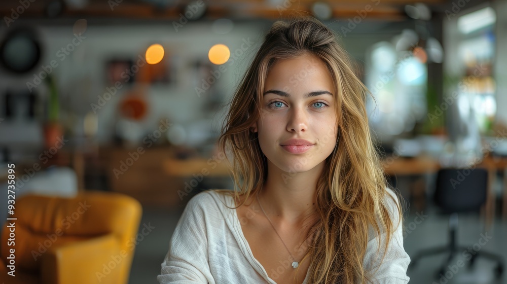 young businesswoman working in startup company office talking,coworker working in co working space young businesswoman working in startup company office talking,coworker working in co working space