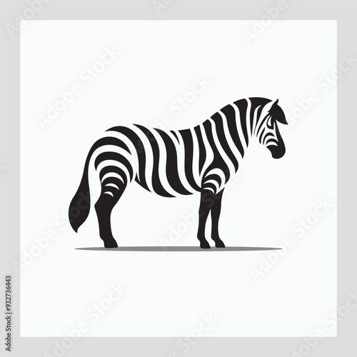 zebra vector illustration