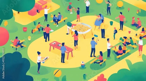 Summer Picnic in the Park