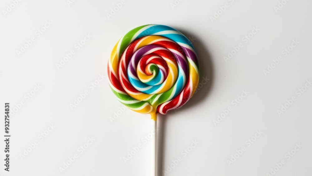 A brightly colored sweet candy lollipop wallpaper background A brightly colored sweet candy lollipop wallpaper background