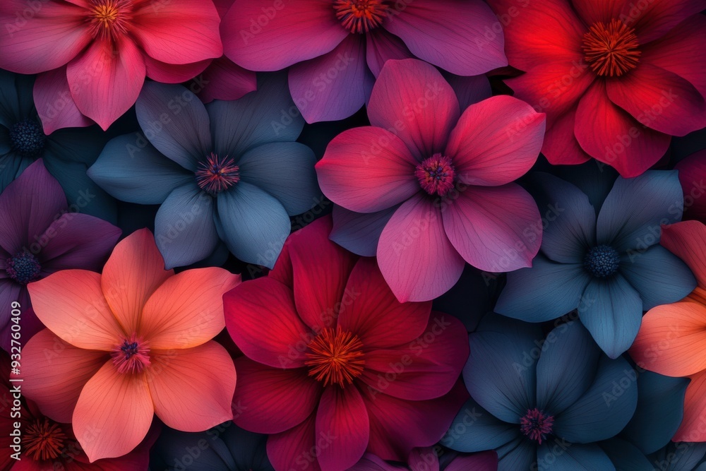 Colorfull abstract flower background Colorfull abstract flower background