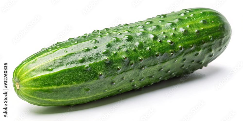 Cucumber with clipping path and full depth of field Cucumber with clipping path and full depth of field
