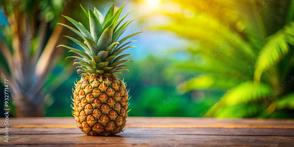 Pineapple in full depth of field Pineapple in full depth of field