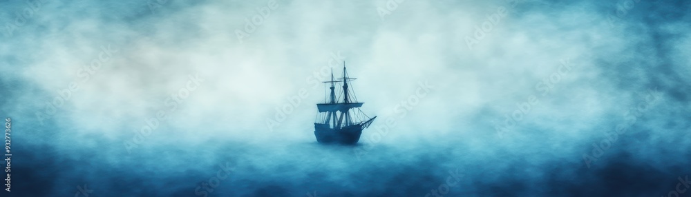 A Ghostly Ship Sailing Through Mist: An Enigmatic Adventure Awaits You A Ghostly Ship Sailing Through Mist: An Enigmatic Adventure Awaits You