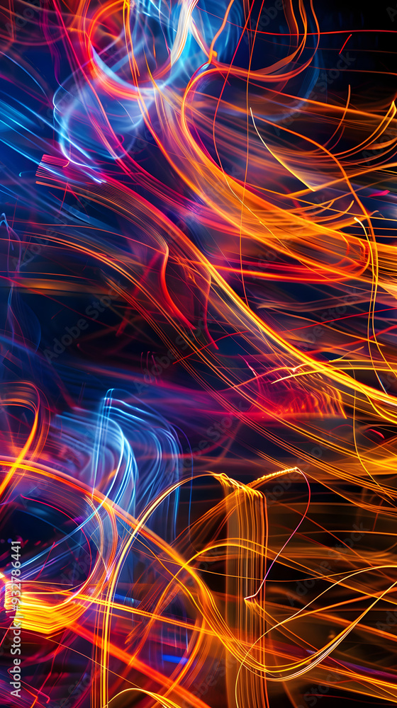 A Dynamic Symphony of Light: Captured Streaks in the Night Sky Unveil Energy's Transient Beauty A Dynamic Symphony of Light: Captured Streaks in the Night Sky Unveil Energy's Transient Beauty