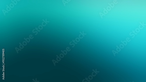 Teal Color Gradient Background with Deep, Cool Tones and Smooth Transitions