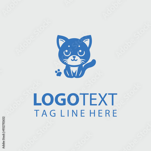 Kitten Logo Illustrations