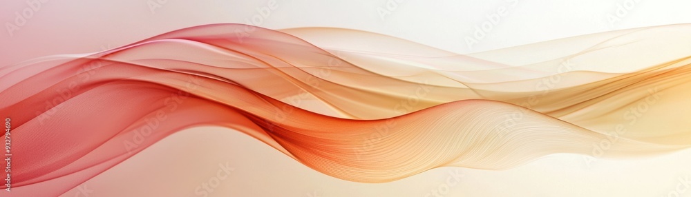 A smooth wave pattern in warm colors creating a serene and calming effect, ideal for backgrounds and artistic designs. A smooth wave pattern in warm colors creating a serene and calming effect, ideal for backgrounds and artistic designs.