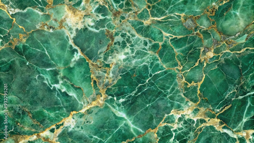 Obraz premium Luxurious and elegant green marble texture background, perfect for high-end designs and concepts