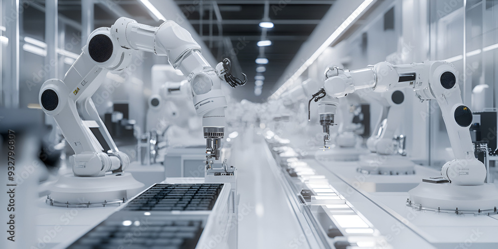 Robotic Arms in Assembly Line Robotic Arms in Assembly Line