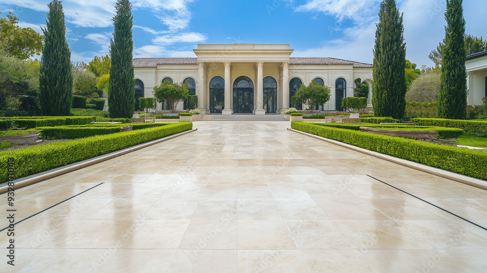 Naklejka premium Luxury Driveway