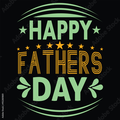 Father day best t-shirt design  photo