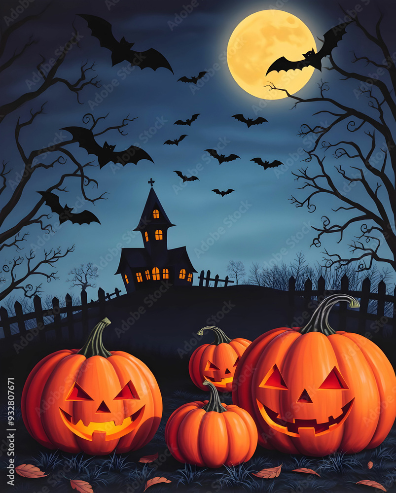 Fototapeta premium Happy hallowen