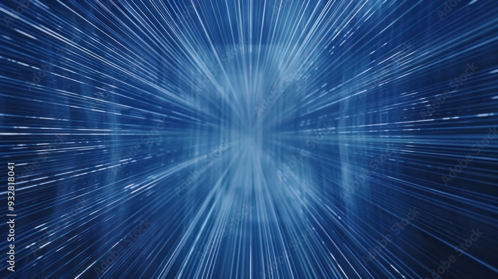 Abstract Blue Light Streaks Abstract Blue Light Streaks