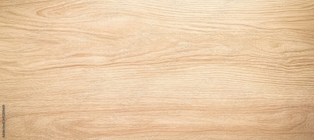 Naklejka premium Light Wood Background with Natural Patterns