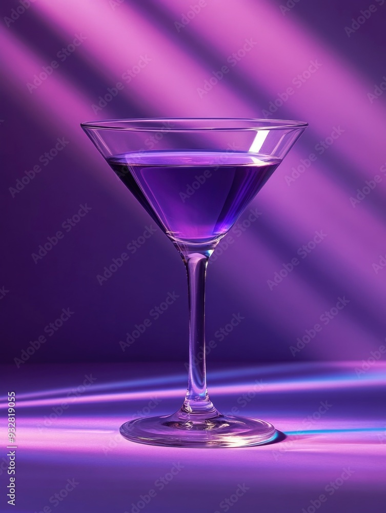 Purple Drink on Table Purple Drink on Table