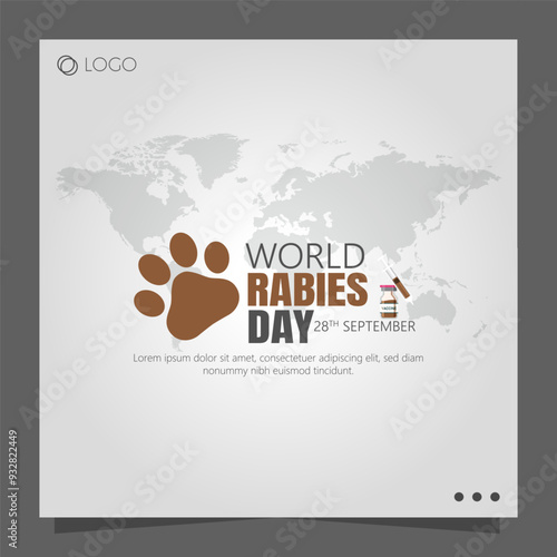 Rabies Day, observed on September 28th, aims to raise awareness about the prevention and control of rabies, a deadly viral disease.