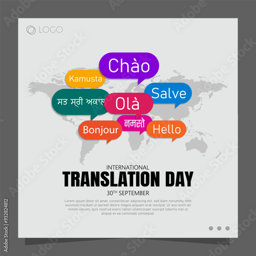 Translation Day, observed on September 30th, honors the work of language professionals.