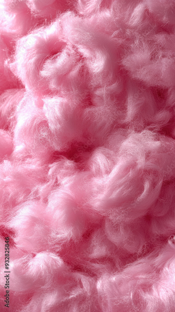 Pink Candy Floss Background Design Pink Candy Floss Background Design