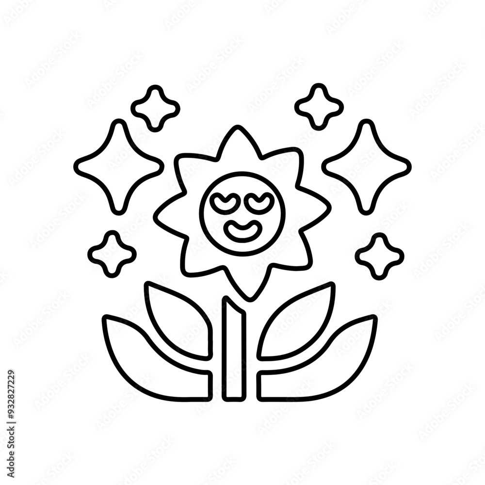 Obraz premium Smiling Flower
