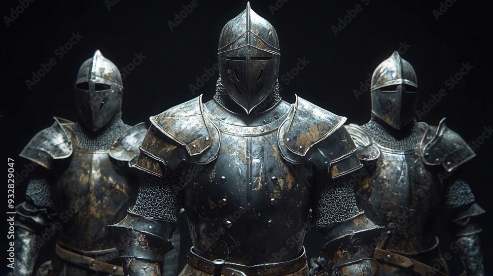 Halloween Medieval Knights, cursed armor Halloween Medieval Knights, cursed armor