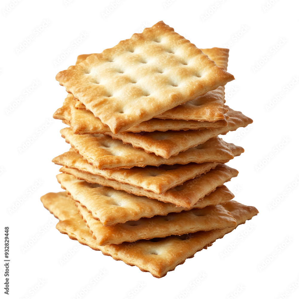 Stack of waffles isolated on transparent background Stack of waffles isolated on transparent background