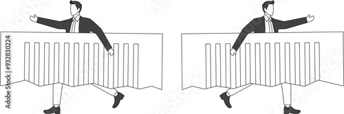 Tearing, Contract,Cancellation,Tearing,Paper,Agreement, Businessman