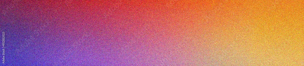 Fototapeta premium blue, red, orange, yellow, purple grainy background, noisy pastel color gradient banner, textured poster header cover backdrop design