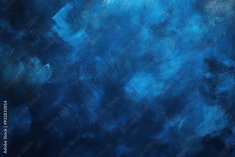 Fototapeta premium Dark Blue Background with Large Space.