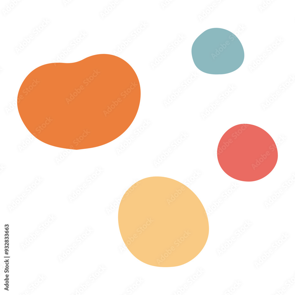 Pastel Watercolor Blotches Pastel Watercolor Blotches
