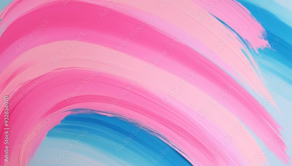 A vibrant whimsical closeup of a mesmerizing pink A vibrant whimsical closeup of a mesmerizing pink