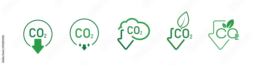 reducing CO2 emissions to stop climate change. green energy background reducing CO2 emissions to stop climate change. green energy background