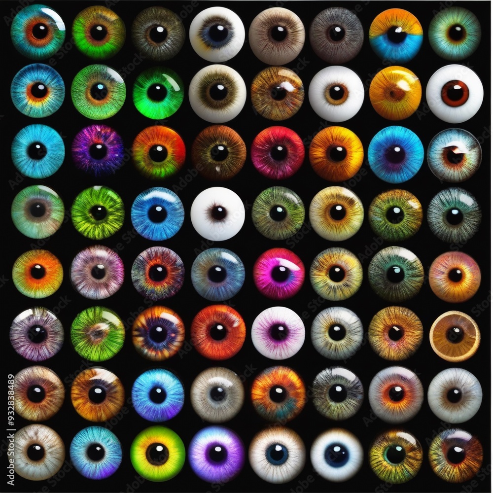 a bunch of eye eyes are shown with different colors. a bunch of eye eyes are shown with different colors.