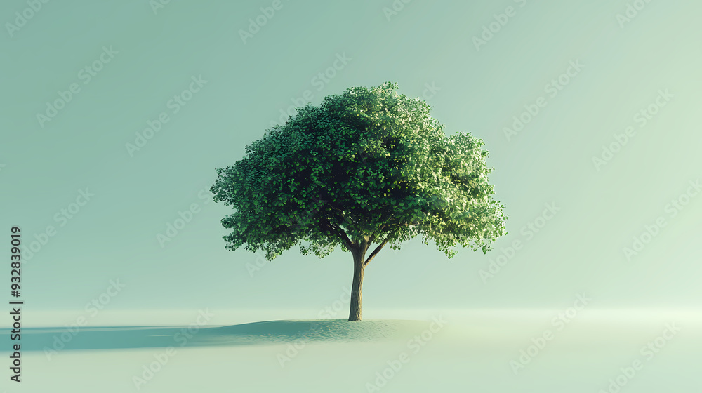 A tree, environmental protection concept A tree, environmental protection concept