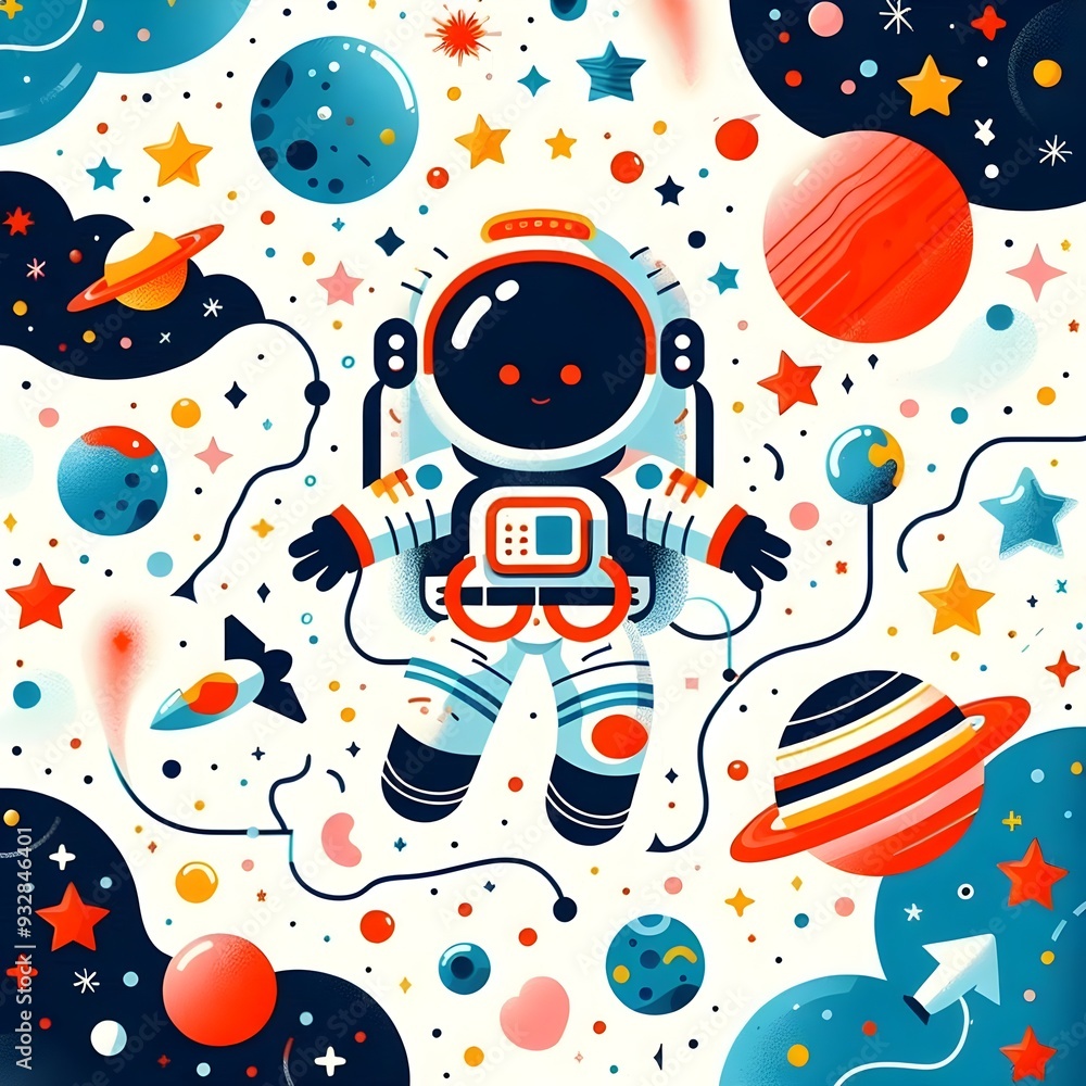 Fototapeta premium Galactic Explorer 