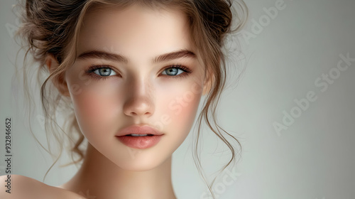Close-up portrait of a youn...