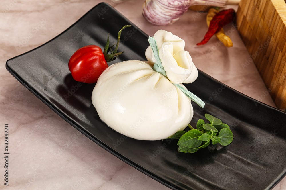 Italian dairy soft cheese - Burrata Italian dairy soft cheese - Burrata