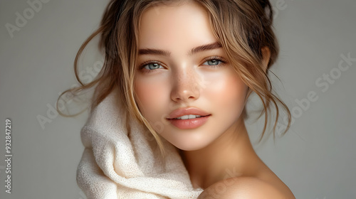 Close-up portrait of a youn...